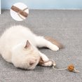 thumbnail image 3 of 2PCS Cat Chew Toy Rattan Ball Bell Pet Play Toy Cat Interactive Toy for Kitten, 3 of 10