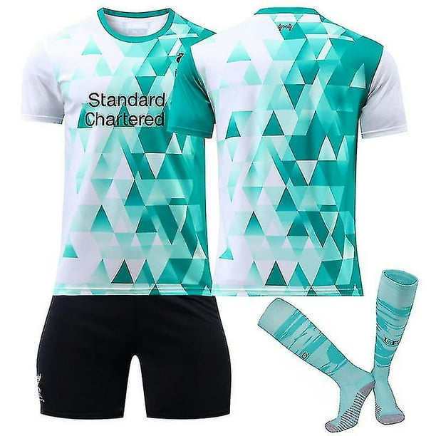 22 23 Liverpool Home Salah Mane Ninos Ninos Adultos Futbol Futbol Jersey Trajes de entrenamiento V Walmart en linea