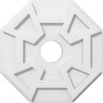 thumbnail image 1 of Ekena Millwork CMP14LG-03000 14 in. OD x 3 in. ID Square Logan Architectural Grade PVC Contemporary Ceiling Medallion, 1 of 1
