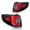 Black(Left+Right), variant on CROSSDESIGN LED Tail Light Outer w/o Bulbs Right Side Fit for GMC Acadia 2013-2016/Fit GMC Acadia Limited 2017