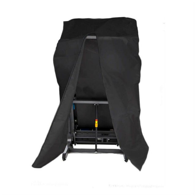 Cubierta de cinta de correr, cubierta de cinta de correr plegable con cremallera, cubierta protectora a prueba de polvo para equipos de gimnasio, cinta de correr para entrenamiento de gimnasio JAMW Sencillez