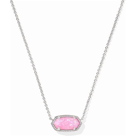 Kendra Scott Elisa Silver Short Pendant Necklace