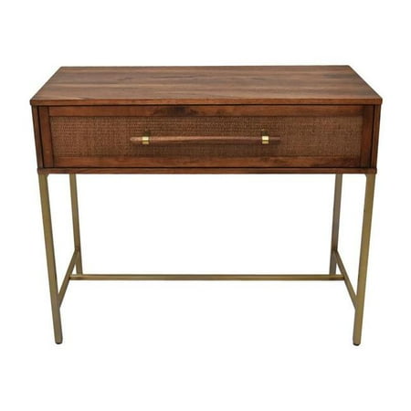 Natural Console Table - Avery Natural One-Drawer Console Table