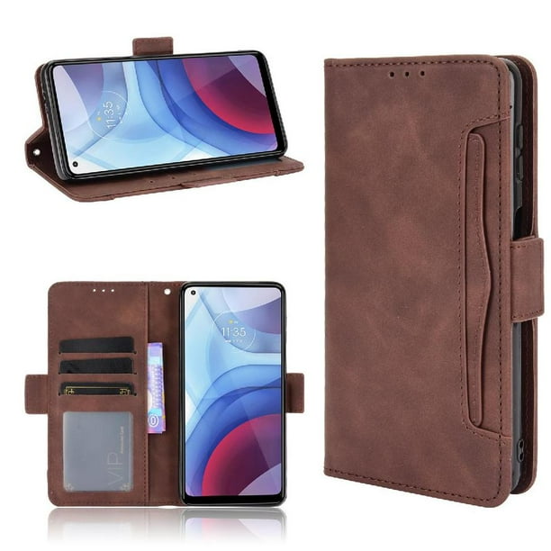Funda Tipo Billetera GANGXUN para Motorola MOTO G Power 2021 – Tapa Flip con Tarjetero