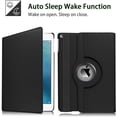 thumbnail image 2 of iPad Case Fit 2018/2017 iPad 9.7 6th/5th Generation - 360 Degree Rotating iPad Air Case Cover with Auto Wake/Sleep Compatible with Apple iPad 9.7 Inch 2018/2017 (White), 2 of 4