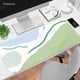 thumbnail image 1 of Alfombrilla de ratón verde Kawaii para Gaming, alfombrilla grande para ratón, alfombra de mesa Xxl, 900x400, para Pc LIUWENJING unisex, 1 of 2