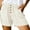White, variant on Xixinqiwan Shorts for Women Plus Size,Womens Shorts Solid Elastic Waist Pocketed Casual Short Pants Linen Comfy Beach Shorts for Casual Summer Dressy