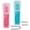 Pink & Blue, variant on 2  Remote Controller for Wii & Wii U, with  Case and Wrist Strap (Black)