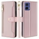 thumbnail image 1 of For Motorola Moto G85 5G / S50 Neo 5G Case PU Leather Crossbody Phone Cover with Zipper Pocket Walle, 1 of 5
