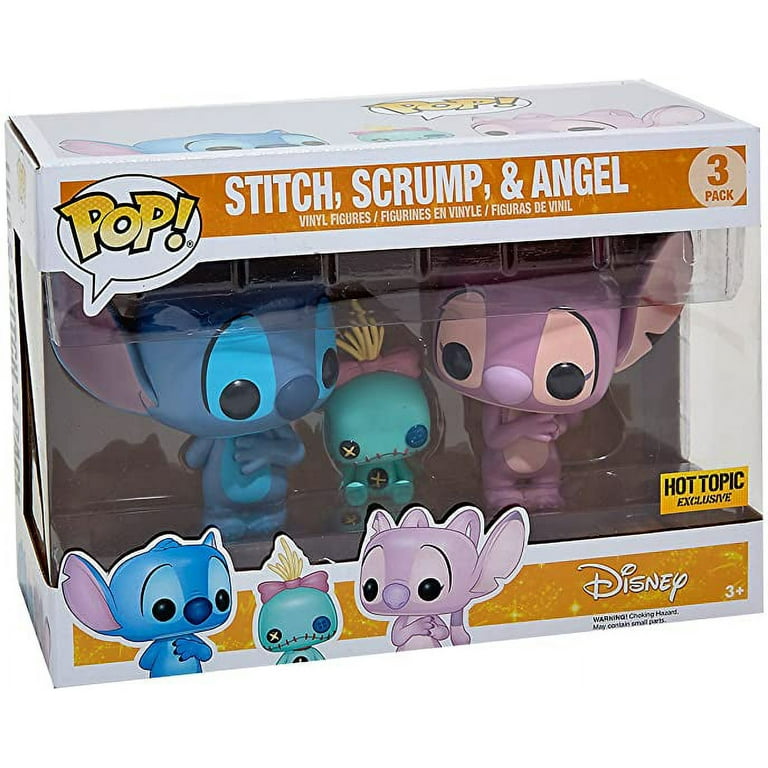 Figurine Pop Stitch & Angel Holidays (Disney) pas cher