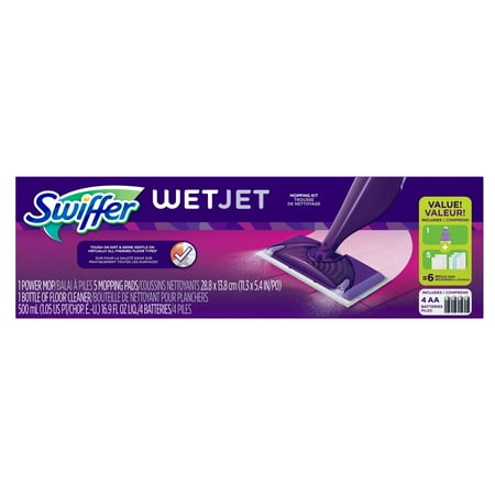 Swiffer WetJet Hardwood Floor Spray Mop Starter Kit