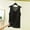 Black, variant on Jerdar Women Plus Size Tank Tops Casual Sleeveless Crew Neck Pleated Front Flowy Loose Camisoles Cami Shirts Blouses XL