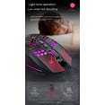 thumbnail image 5 of X801 Hole Mouse 2.4G Luminous Rechargeable Wireless Mouse Mute Design One-Button Desktop Black, 5 of 12