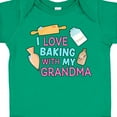 thumbnail image 4 of Inktastic I Love Baking with My Grandma Girls Baby Bodysuit, 4 of 5