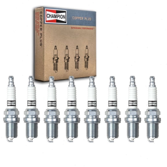 8 pc Champion 71 Copper Plus Spark Plugs for 1213202 1213202S 1413203 22401-50Y05 22401-55Y15 2382 41-602 41-610 41-617 41-627 41-628 491055 491055S 499608 56006240 692051 72347GS 759-336 77-303-1