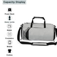 thumbnail image 3 of Bolso del gimnasio de los deportes del compartimiento de los zapatos con el bolsillo separado mojado seco para los hombres y las mujeres, bolso de la yoga del bolso, 3 of 5