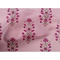 thumbnail image 4 of oneOone Cotton Poplin Fabric Leaves & Floral Block Print Fabric By The Yard 42 Inch Wide, 4 of 4