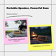 thumbnail image 4 of Abbraccia Altavoz portátil impermeable para coche y exteriores, 4 of 6