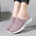 thumbnail image 6 of NOKIO Slip On Mules & Clogs for Womens Light Open Back Shoes Comfort Walking Shoes Breathable Slippers Closed Toe Slides Women's Slip On Travel Soft Sole Comfortable Shoes, 6 of 9