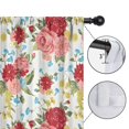 thumbnail image 4 of Blackout Kids Curtains,Pioneer Flower Floral Print Pattern Childrens Insulated Curtains Set Of 2,Bedroom Essentials,Toddler Room Decor 52"x84", 4 of 5