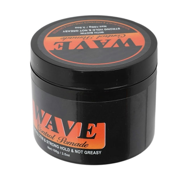 Hair Styling Wax Strong Hold Add Shine Long Lasting Gentle Moisturizing Grooming Hair Gel 100g