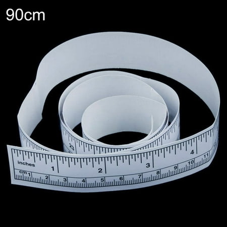 

Biplut Useful Self Adhesive Sewing Machine Sticker Ruler Desk Metric Measure Tape (Length 90cm)