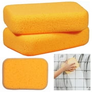 Car Wash Sponge, Large Multi Use Sponges for Cleaning, 8.5in Thick High  Foam Scrubber Kit, Sponges for Dishes, Tile, Bike, Boat, Easy Grip Sponge  for Kitchen, Bathroom, Household Cleaning, 2pcs 