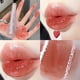 thumbnail image 3 of Labios de gelatina glaseados con forma de flor, lápiz labial agua, brillo de labios en forma de corazón, lápiz labial hidratante, resistente al agua, taza antiadherente, coreano, 3 of 4