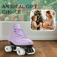thumbnail image 5 of ﻿ StarZe Roller Skates with Light up Wheels,Double-Row Skates for Beginner,Stylish Design for Adults and Kids, Women's 7/ Men's 6., 5 of 7
