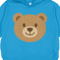 thumbnail image 3 of Inktastic Cute Teddy Bear Face for Kids Toddler Hoodie, 3 of 4