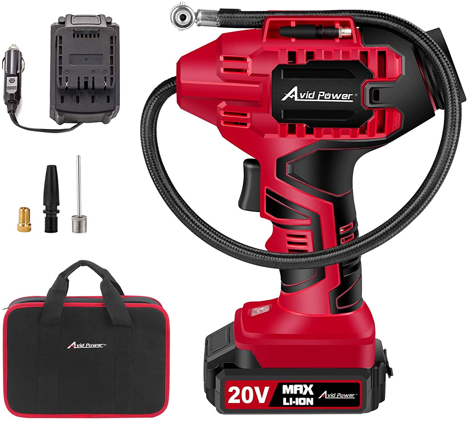 Avid Tools 20V Cordless Air Pump for Tires for sale online 