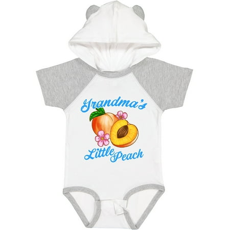 

Inktastic Grandmas Little Peach Girls Baby Bodysuit