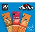 Austin Variety Pack Sandwich Crackers, Single Serve Snack Crackers, 41.