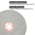 thumbnail image 4 of Uxcell Diamond Sanding Grinding Disc 8" Grit 240 1" Arbor Hole Flat Lap Wheel Disk Polishing Discs, 4 of 6