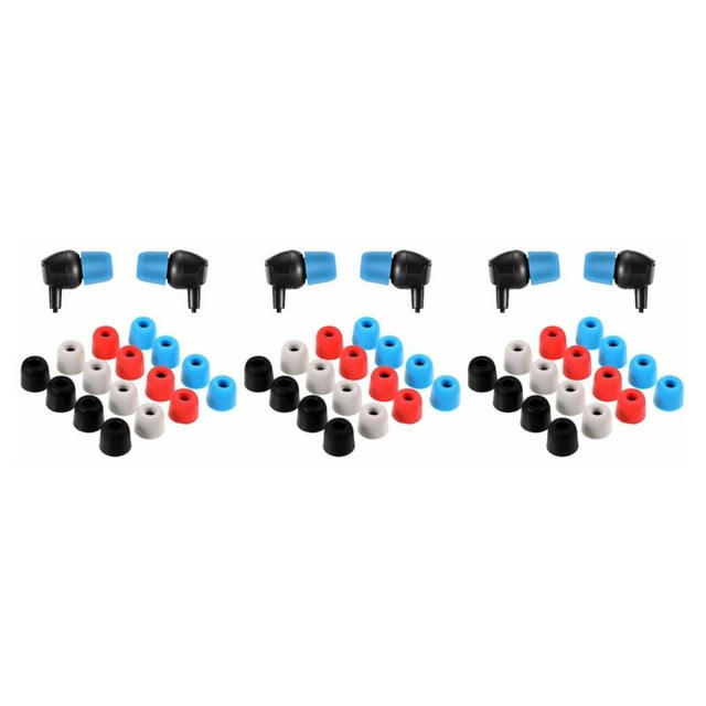 maskred 16pieces Wide Applications Suitable For All Earphone Brands And Models Gentle On Ear Earphone Tips 3Set