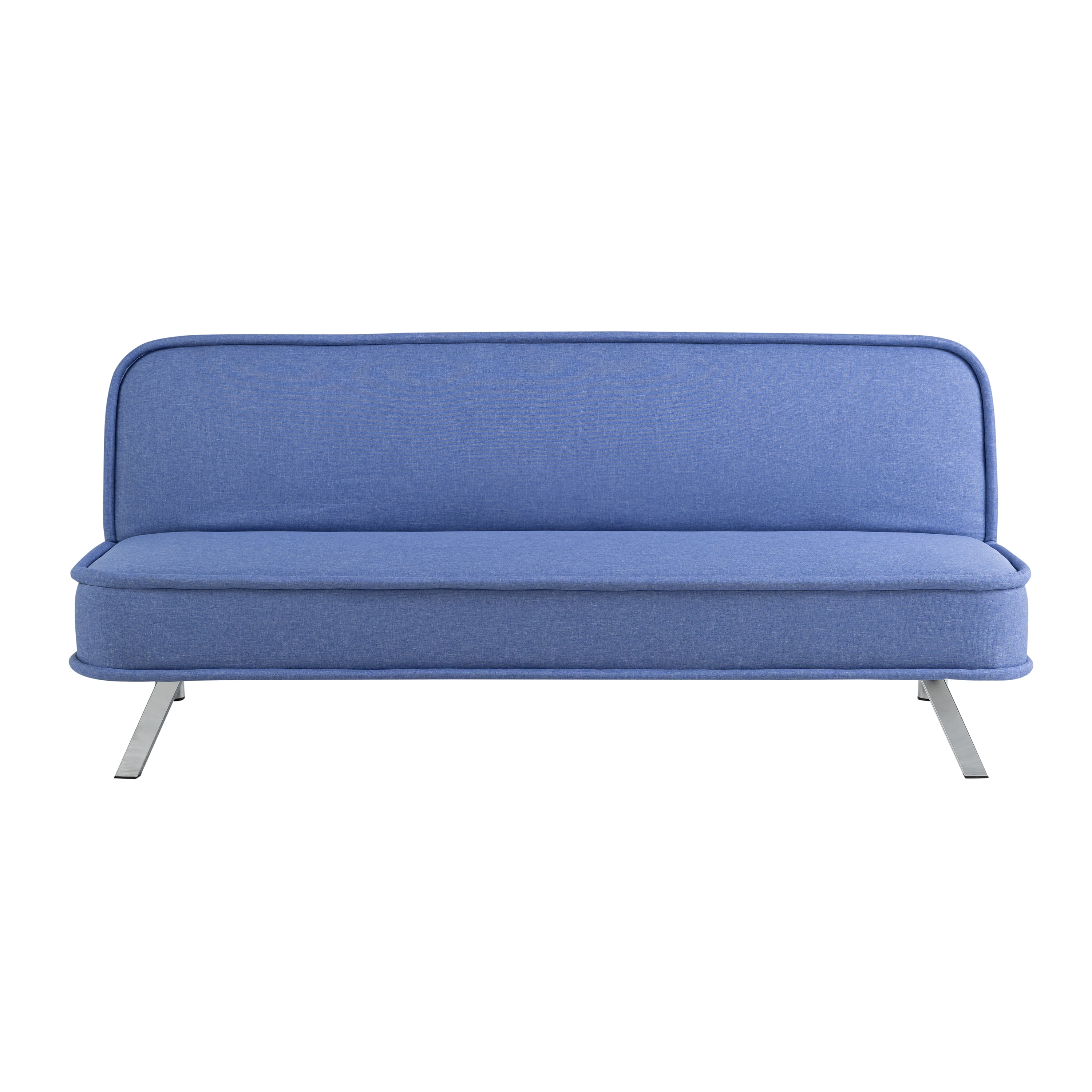 Serta Toronto Modern Convertible Sofa, Blue Woven Fabric