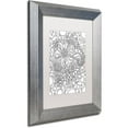 thumbnail image 2 of Trademark Fine Art "Mixed Coloring Book 54" Canvas Art by Kathy G. Ahrens, White Matte, Silver Frame, 2 of 4