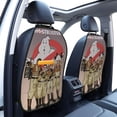 thumbnail image 3 of Ghostbusters 2 PCS Car Seat Protector Backseat Car Organizer Accessories Decor Adjustable Seat Back Protector Anti-kick Storage Mat For Universal Car, 3 of 9