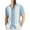 Light Blue, variant on kamemir Men's Vintage Bowling Shirt Short Sleeve Button Down Summer Cuba Beach Shirts(Grey,XL)