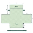 thumbnail image 3 of CHUN YI 1 Piece Sofa Couch Cover 6 Pockets with Elastic Straps Slipcover, 3 of 6