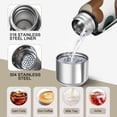thumbnail image 3 of 20 Oz Geometric Shapes Pattern Coffee Tumbler Double Wall Insulated Stainless Steel Water Bottle | Metal Reusable Thermoses Flask with Cup Cap | Leak & Sweat Proof with Anti-Dust Lid, 3 of 7