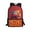 Flame Fire Truck Print, variant on Uorisanigo 17 Inch Neon Floral Wolf School Backpack for Girls 6-12 - Large Capacity Back to School Bag - Bookbag with Adjustable Padded Straps - for Elementary Middle School Travel Camps