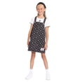 thumbnail image 4 of Minnie Mouse Girls Graphic Ribbed Tee and Denim Jumper Dress Set, 2 Piece, Sizes 4-12, 4 of 10