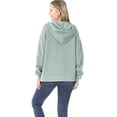 thumbnail image 5 of Womens Zipper Hoodie Sweat Jacket, 5 of 9