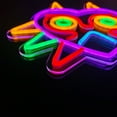 thumbnail image 3 of Heliwey Majora's Mask LED Sign LoZ Neon Sign for Room Wall Decor Gamer Gifts Zelda Mask Game Room Decoration LED Neon Light for Zelda Fans, 3 of 8
