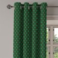 thumbnail image 2 of Ambesonne Money Grommet Curtain, Monetary Sign of USA, 50" x 96", Hunter Green Lime Green, 2 of 6