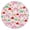 Round Elas, variant on Savage Leopard Pattern Round Tablecloth - Windproof Elastic Edge, Durable Waterproof Table Cover for Parties