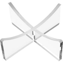 Basketball Stand, 5-Pack Acrylic Ball Stand for Display, Clear Storage Holder for Football Basketball Soccer Volleyball Rugby