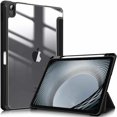 thumbnail image 1 of Funda para iPad Air de 5.ª generación (2022), delgada, plegable, con soporte y carcasa trasera de TPU suave, función de reposo/activación automática para iPad Air 5/4, 1 of 8