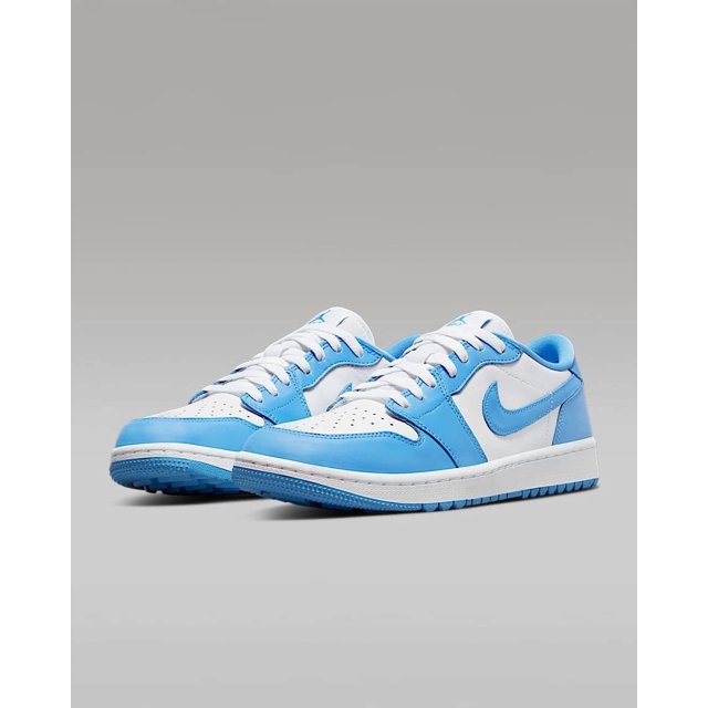 Ni - ke Ni - ke Air Jordan 1 LOW GOLF "White/University Blue" DD9315-100 Men's Sneakers New